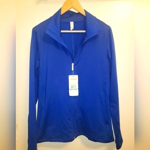 Under Armour Fitted Jacket, royal blue, size Large, NWR